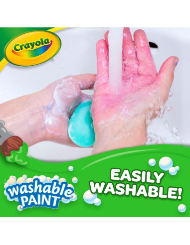 Pintura Lavable Crayola 1 Galón Blanca para Niños