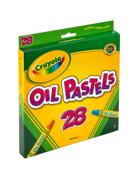 Pasteles de Aceite Crayola 28 Colores para Niños Pasteles de Aceite Crayola 28 Colores para Niños