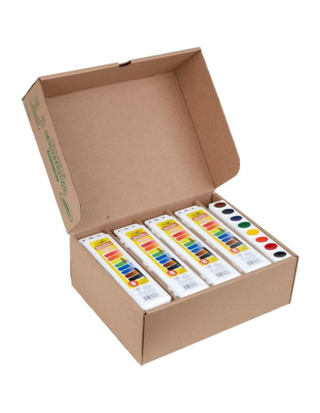 Acuarelas Crayola Classpack 24 Bandejas y 12 Recargas Acuarelas Crayola Classpack 24 Bandejas y 12 Recargas