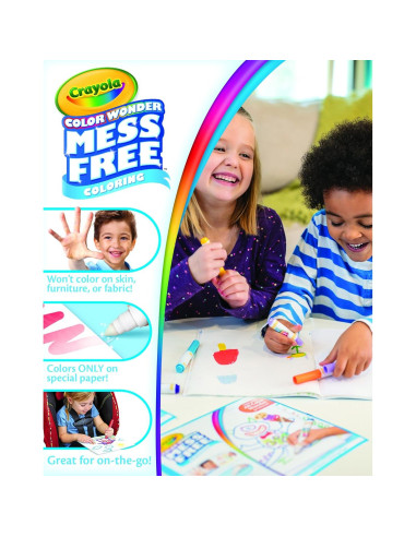 Crayola Color Wonder Frozen - Kit de Coloreo Sin Desorden