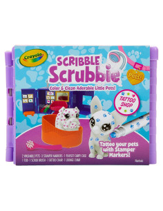 Tienda de Tatuajes Crayola Scribble Scrubbie Mascotas