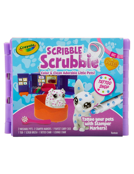 Tienda de Tatuajes Crayola Scribble Scrubbie Mascotas Tienda de Tatuajes Crayola Scribble Scrubbie Mascotas