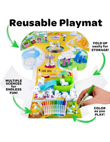 Crayola Scribble Scrubbie Zoológico Peculiar - Juguete 3+