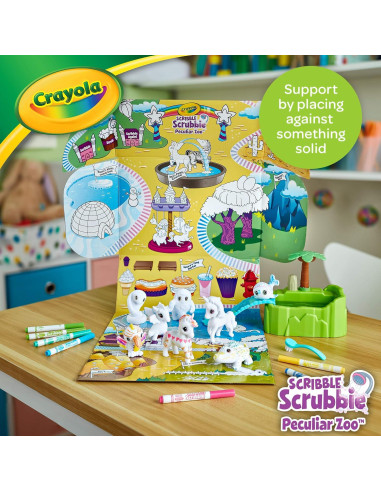 Crayola Scribble Scrubbie Zoológico Peculiar - Juguete 3+