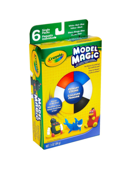 Crayola Model Magic 6 Paquetes 14g Colores Primarios Crayola Model Magic 6 Paquetes 14g Colores Primarios