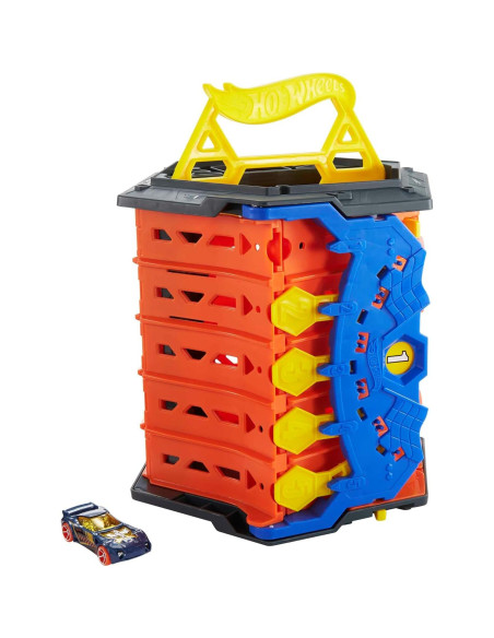 Pista Hot Wheels Roll Out Raceway 5 Carriles + Coche 1:64 Pista Hot Wheels Roll Out Raceway 5 Carriles + Coche 1:64