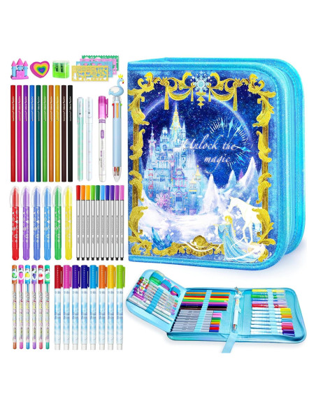 Juego de Marcadores Lavables Weirtoya 53 Piezas Multicolor Juego de Marcadores Lavables Weirtoya 53 Piezas Multicolor