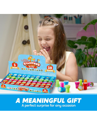 Sellos de Animales JOYIN 50 Pcs para Manualidades