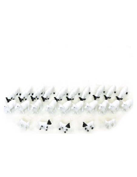 Paquete de 25 Ovejas y Corderos ERTL 1/64 Detallados Paquete de 25 Ovejas y Corderos ERTL 1/64 Detallados