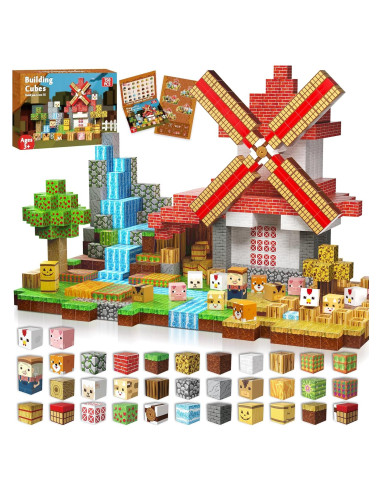 Bloques Magnéticos GraceDuck 150 PCS Juguetes Educativos
