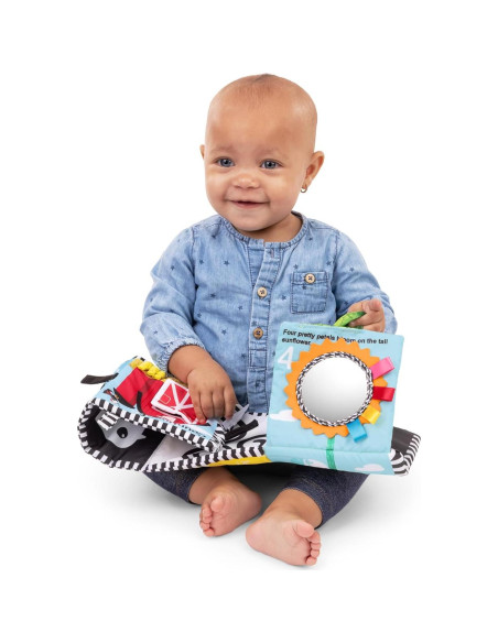 Libro Suave de Actividades Baby Einstein - Contar en la Granja Libro Suave de Actividades Baby Einstein - Contar en la Granja