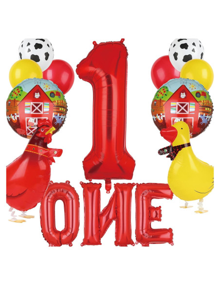 Globos de Fiesta de Animales de Granja GGDE 14 Pcs Globos de Fiesta de Animales de Granja GGDE 14 Pcs