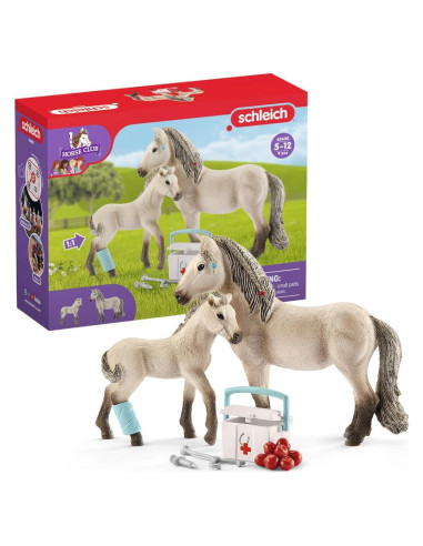Kit de Primeros Auxilios para Caballos Schleich 7 Piezas