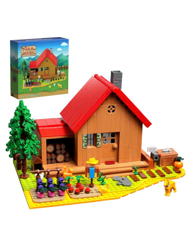 Set de Construcción Granja Stardew MYFUNTOY 766 Piezas