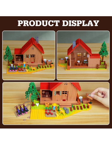 Set de Construcción Granja Stardew MYFUNTOY 766 Piezas