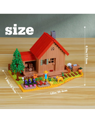 Set de Construcción Granja Stardew MYFUNTOY 766 Piezas