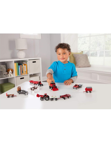 Set de Juguete de Granja Ertl 20 Piezas Case IH