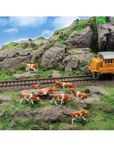 Juego de Figuras de Animales de Granja Evemodel AN8705 36PCS