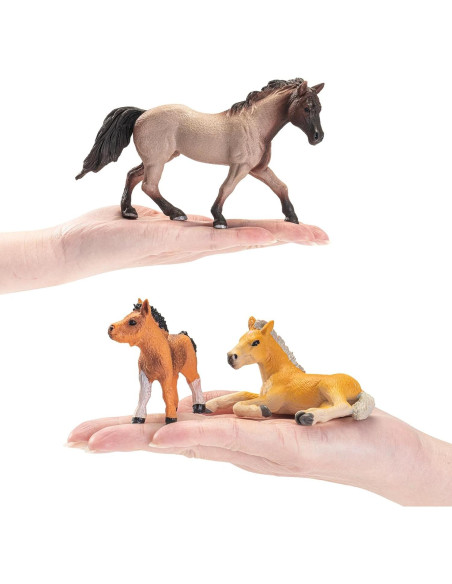 Set de Juguetes de Caballos Zoopal 35 Piezas para Niños Set de Juguetes de Caballos Zoopal 35 Piezas para Niños
