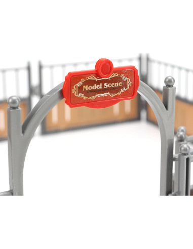Modelo de Establo para Caballos Marsrut 43.9x20.1cm PVC