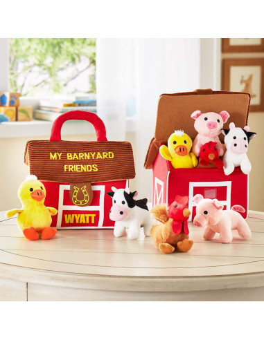 Conjunto de Juguetes de Peluche Personalizados - 4 Animales