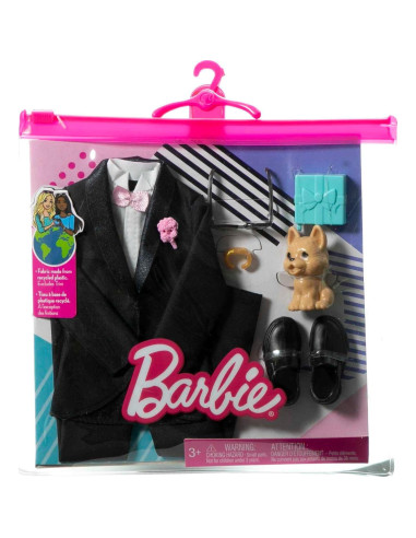 Conjunto Nupcial Ken Barbie - Esmoquin, Zapatos y Accesorios