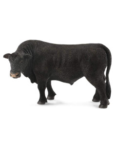 Toro Angus Negro CollectA 11.9 cm Realista para Jugar