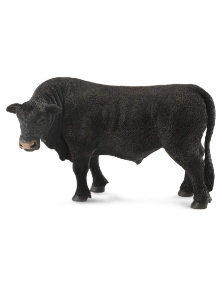 Toro Angus Negro CollectA 11.9 cm Realista para Jugar Toro Angus Negro CollectA 11.9 cm Realista para Jugar