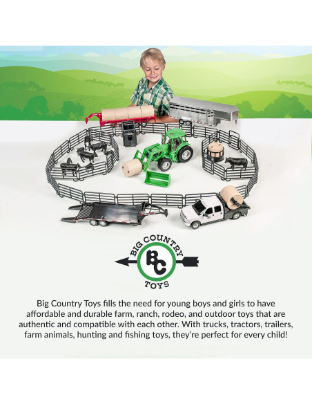 Camión Ford F250 Super Duty Big Country Toys 1:20 Realista Camión Ford F250 Super Duty Big Country Toys 1:20 Realista