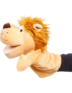 Títere de León Lanxitown 24.89 cm Suave de Peluche 2