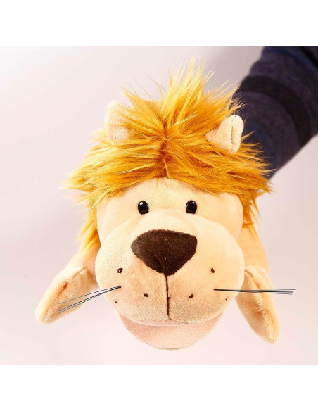 Títere de León Lanxitown 24.89 cm Suave de Peluche Títere de León Lanxitown 24.89 cm Suave de Peluche