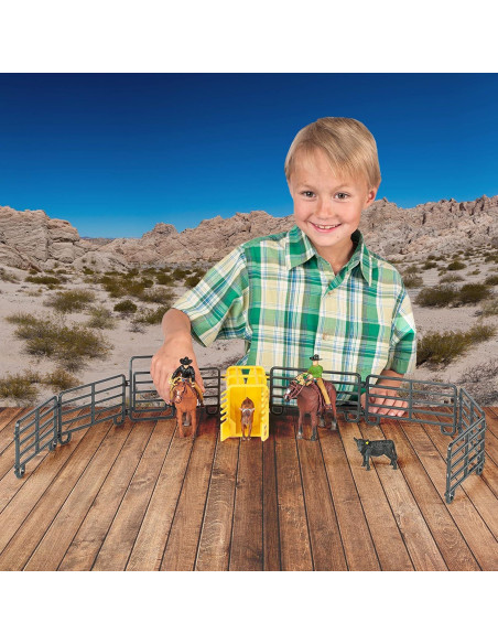 Juego de Roper 14 Piezas Big Country Toys - Vaquero y Caballo Juego de Roper 14 Piezas Big Country Toys - Vaquero y Caballo
