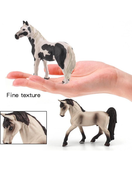 Set 5 Figuras de Animales de Granja WONWONTOYS Caballos Set 5 Figuras de Animales de Granja WONWONTOYS Caballos