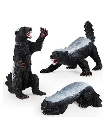 Conjunto de Figuritas de Tejón de Miel 3PCS BRETOYIN Conjunto de Figuritas de Tejón de Miel 3PCS BRETOYIN