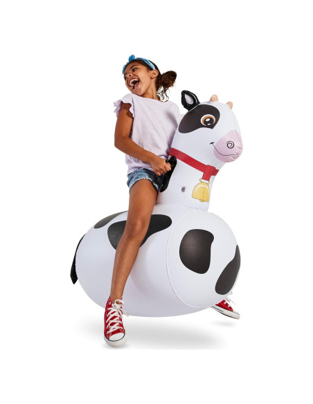 Juguete Saltarín Inflable Vaca Hearthsong 48x114cm Juguete Saltarín Inflable Vaca Hearthsong 48x114cm