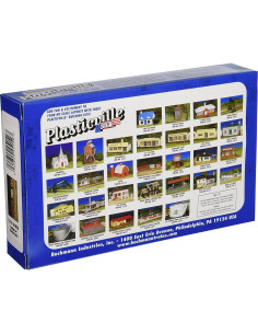 Kit Edificios de Granja Bachmann Plasticville HO con Animales 2