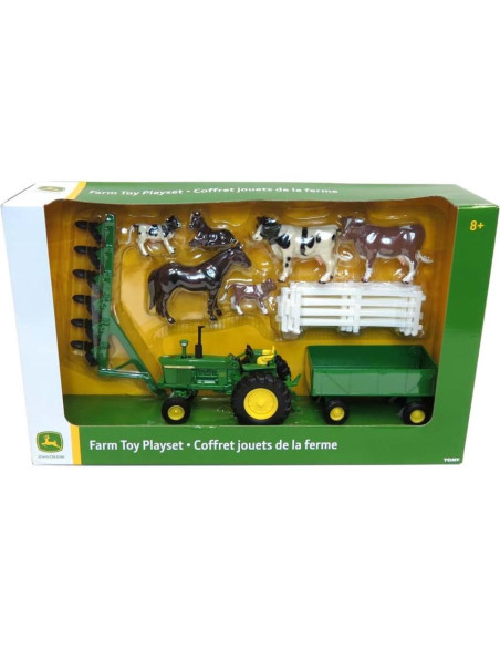 Juguete de granja TOMY Tractor John Deere 4020 1:32