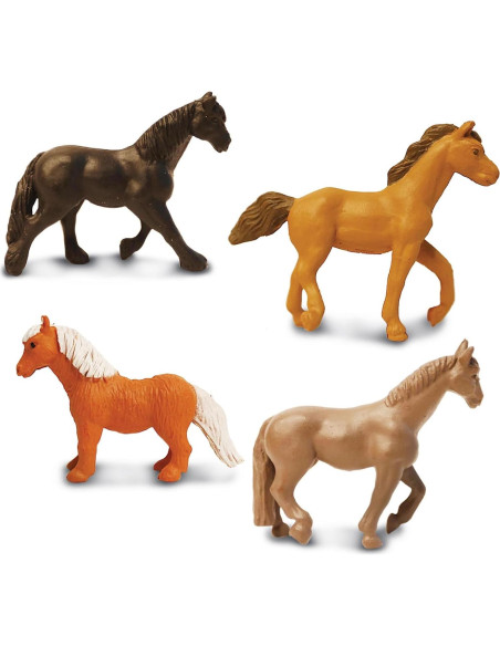 Safari Ltd. Caballos TOOB - 12 Figuras Mini Educativas Safari Ltd. Caballos TOOB - 12 Figuras Mini Educativas