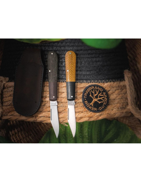 Cuchillo de bolsillo Boker Barlow Integral Micarta 15.1 cm Cuchillo de bolsillo Boker Barlow Integral Micarta 15.1 cm