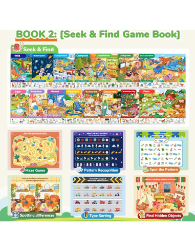 Libro Ocupado JoyCat Animales de Granja 15 Actividades