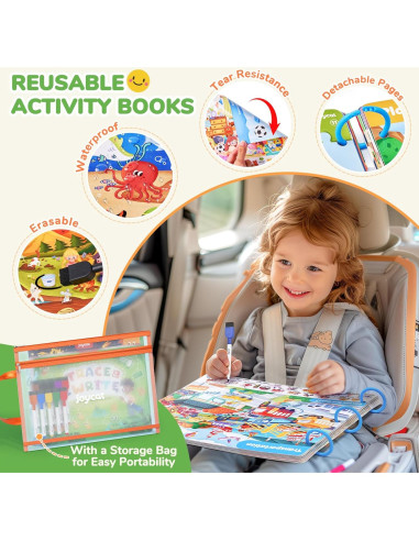 Libro Ocupado JoyCat Animales de Granja 15 Actividades