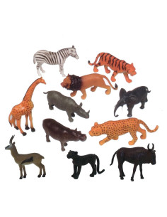 Juego de Animales Salvajes Get Ready Kids 11 Piezas