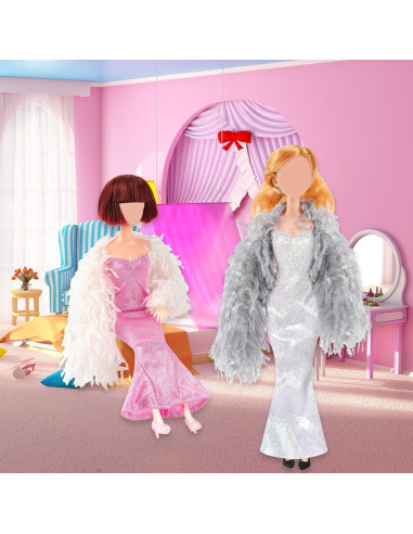 Conjuntos Ropa de Muñeca UPINS 29.21 cm 3 Piezas Estilo Brillante