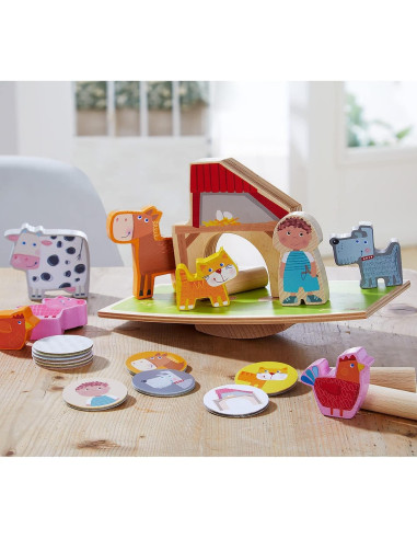 Juego de Apilamiento HABA Acto de Equilibrio 2+ Madera
