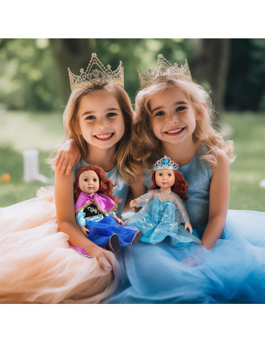 Ropa de Muñeca 45 cm WONDOLL 6 Vestidos Princesa