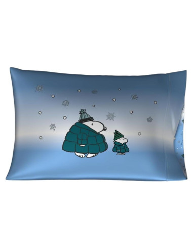 Funda de Almohada Satén Franco Snoopy 20x30 cm Navidad