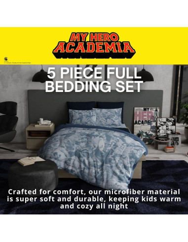 Juego de Cama My Hero Academia Franco 7 Piezas Completo