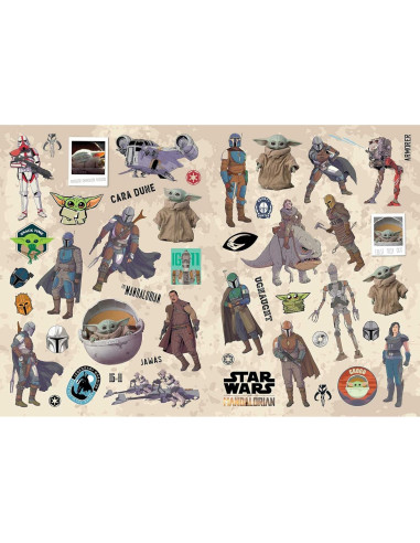 Star Wars The Mandalorian: Grogu: Colortivity with Stickers