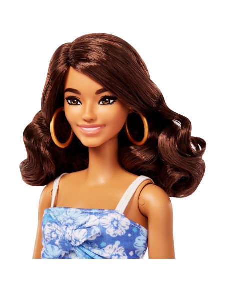Muñeca Barbie Ama el Océano Morena con Vestido Azul Muñeca Barbie Ama el Océano Morena con Vestido Azul