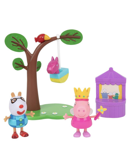 Juego de Fiesta de Cumpleaños Peppa Pig - 5 Piezas con Piñata Juego de Fiesta de Cumpleaños Peppa Pig - 5 Piezas con Piñata